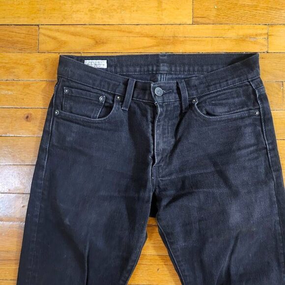 Levi's 502 x Justin Timberlake Premium Slim Black Jeans 29x32 - Picture 2 of 10